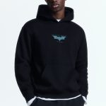 Bluza z kapturem Loose Fit Czarny/Batman ON | H&M PL