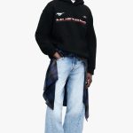 Bluza z kapturem Loose Fit Czarny/Ford ON | H&M PL
