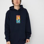 Bluza z kapturem DC Johns House HD czarny (navy blazer)