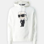KARL LAGERFELD Bluza/mleczny Zalando.pl