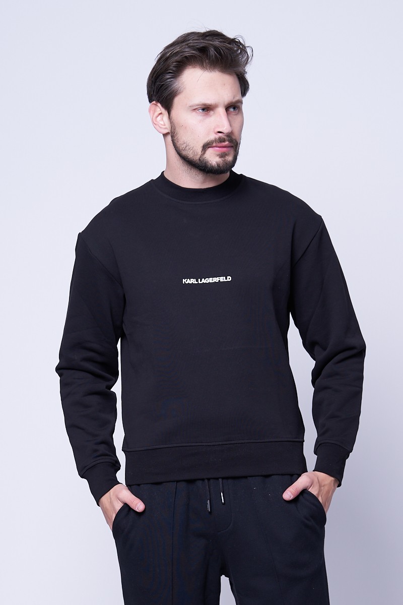 bluzy-karl-lagerfeld-722mgb-1.jpg Karl Lagerfeld Bluza wkładana z logo KARL LAGERFELD Butik Online MAICON - obrazek 1