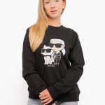 Bluza damska Karl Lagerfeld 230W1803.FF czarny