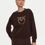 PINKO Bluza Nelly 100534 A24F Brązowy Regular Fit | Modivo.pl