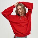 Sinsay Bluza oversize Czerwony Ceny i opinie Ceneo.pl
