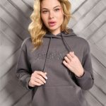 Bluza z kapturem Kolor szary SINSAY 6442J 86X