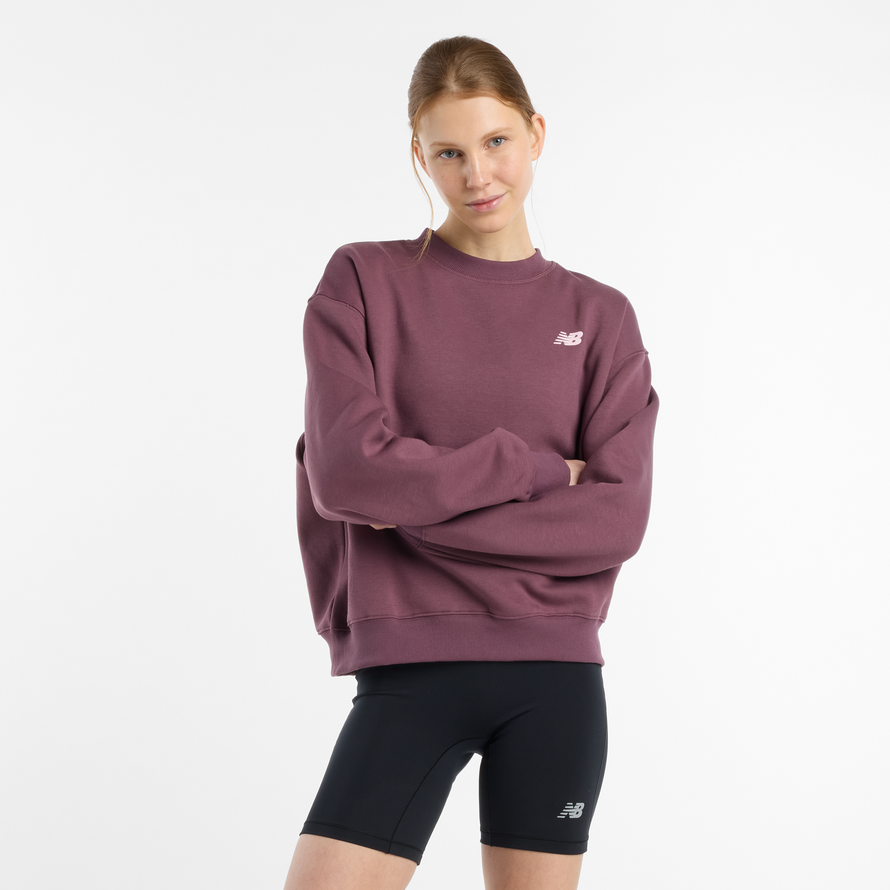 bordowa-bluza-damska-009kna.png Bluza damska New Balance WT51949FDP – bordowa | newbalance.pl - obrazek 1