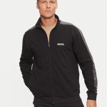 Boss Bluza 50527543 Czarny Regular Fit | Modivo.pl