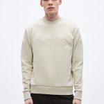 BOSS Bluza/beżowy Zalando.pl