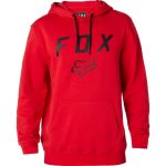 BLUZA FOX Z KAPTUREM LEGACY MOTH DARK RED