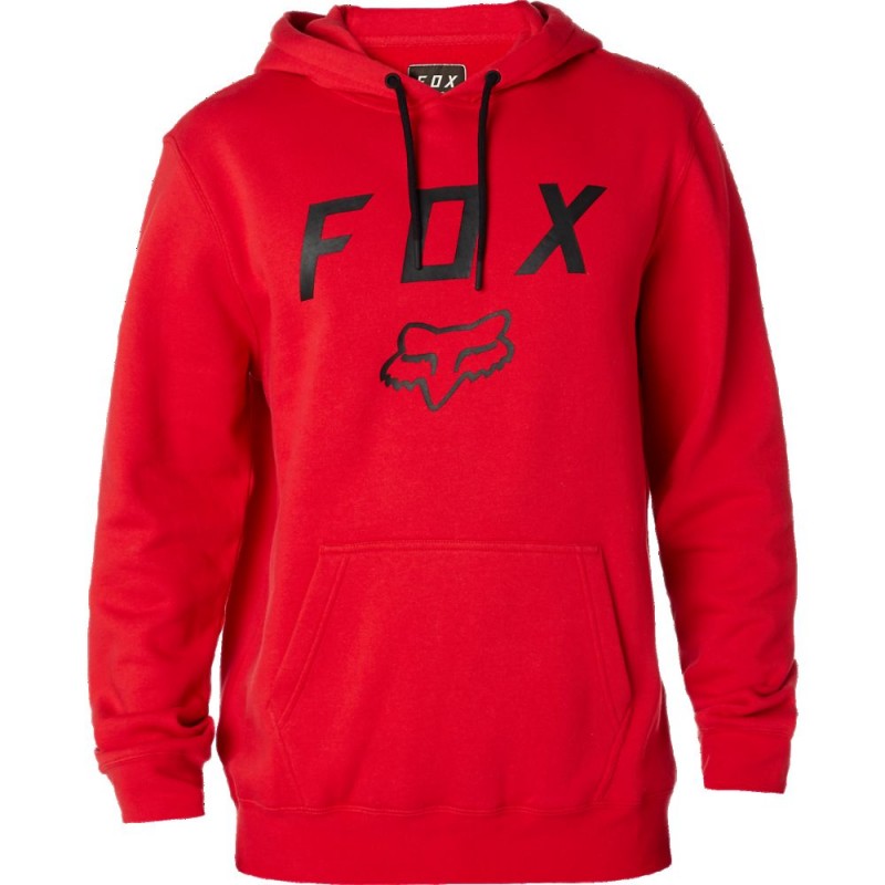 fox-bluza-321ykv-1.jpg BLUZA FOX Z KAPTUREM LEGACY MOTH DARK RED - obrazek 1