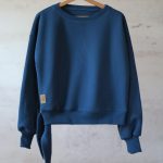 BLUZA OVERSIZE DAMSKA GRANATOWY KRÓLIK Z USZAMI Uszyte