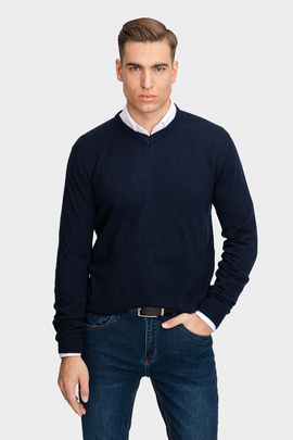 granatowy-sweter-883pfp-1.jpg Sweter FABRIZIO 01054B75RRA - obrazek 1