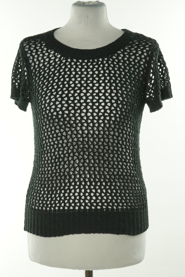 hm-bluzki-043jtq-1.jpg Bluzka sweterkowa czarna, H&M - obrazek 1