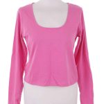 Bluzka różowa | H&M | FajneCiuchy24.pl – fajneciuchy24.pl