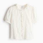 Bluzki z odkrytymi ramionami | Czarne, białe i z długim rękawem | H&M PL