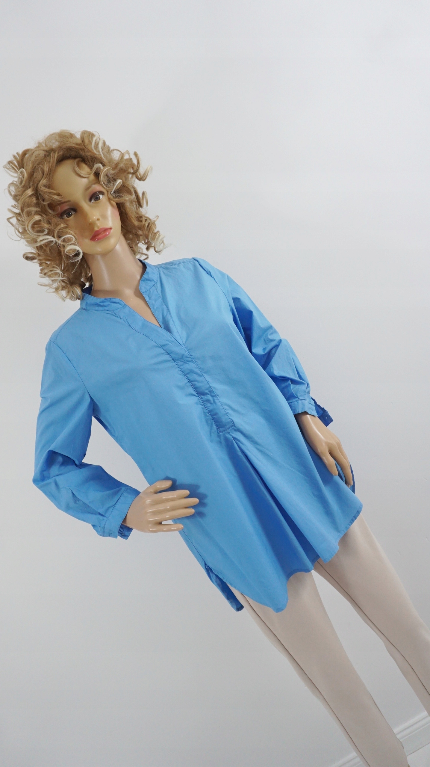 hm-bluzki-697nmg-1.jpg H&M koszulowa bluzka z bawełny r 38 - obrazek 1