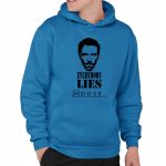 Bluza z kapturem niebieska House Gregory House MD Dr Wilson Dr Cuddy • Cena • Opinie Allegro