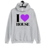 Bluza Męska Szara Z Kapturem I LOVE HOUSE Wz XXL – 189119930 ERLI.pl