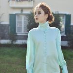 Bluzka jedwabna damska Jedwabne bluzki z golfem Koszula z długim rękawem 19 mm Morwowy prawdziwy jedwab Etsy Polska