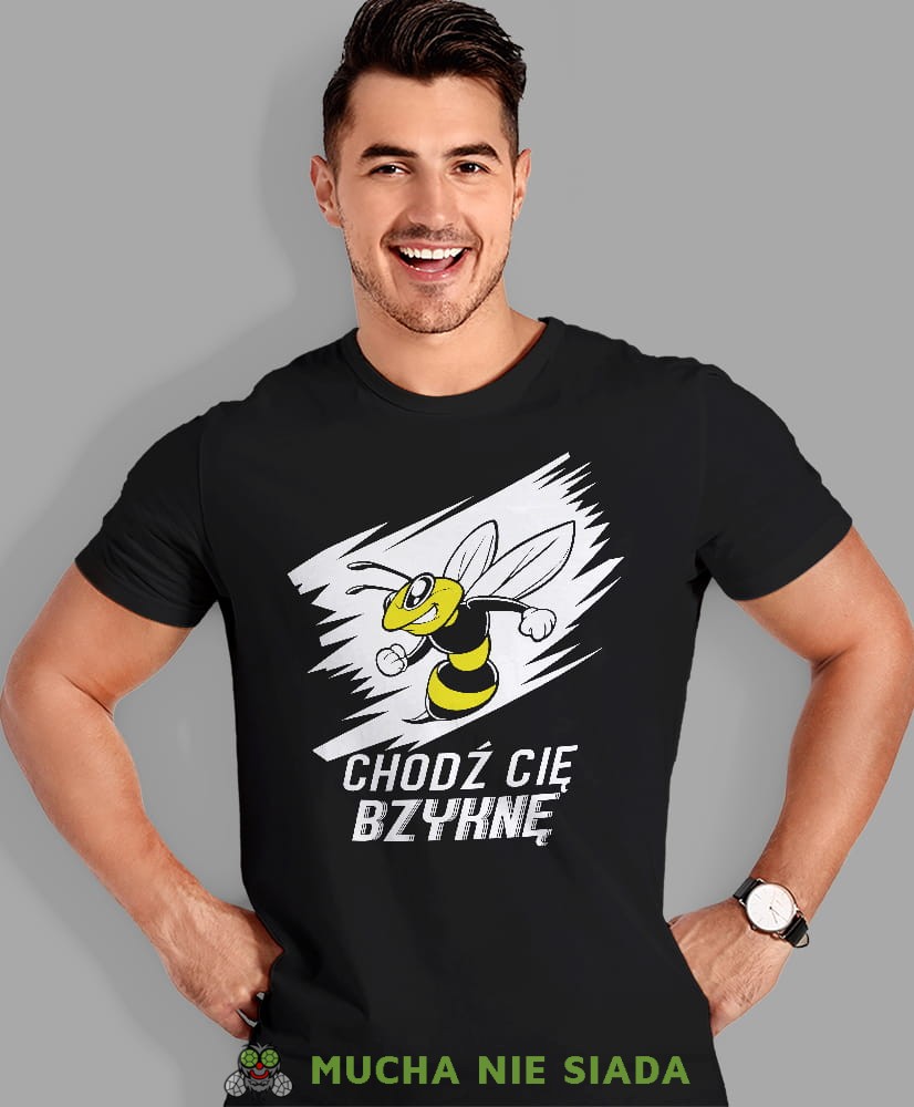koszulki-smieszne-755nrb.jpg Chodź Cię bzyknę męska koszulka - obrazek 1
