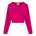 Krótka bluza damska fuksjowa Niumi