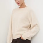Medicine sweter damski kolor beżowy