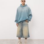 Misbhv Bluza z kapturem w kolorze Shadow Blue 260U214 kup online w Symbol