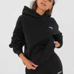 Pure Bluza z kapturem Black