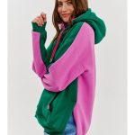 NAOKO Bluza Candy Forest Zielony Regular Fit | Modivo.pl