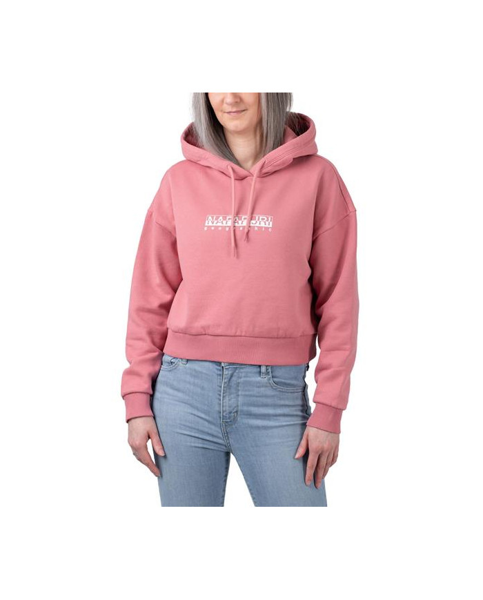 napapijri-bluza-146yjn-1.jpg Napapijri Damska Bluza B box W H S NP0A4GXUPB1 Różowy | Sklep Monotox - obrazek 1