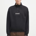 Napapijri bluza męska kolor czarny gładka | Answear.com