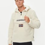 Bluza polarowa beżowa Regular Fit Napapijri S