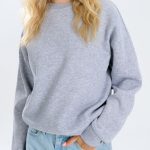 Bluza Kolor szary SINSAY 6435J 9MM