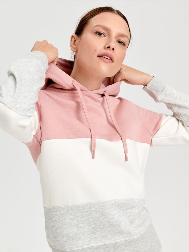 sinsay-bluza-damska-355msa-1.jpg Bluza w paski Kolor różowy SINSAY 6369J 30X - obrazek 1