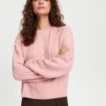 Sinsay Sweter Różowy Ceny i opinie Ceneo.pl