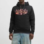 Jack & Jones STRANGER THINGS Bluza z kapturem/czarny Zalando.pl