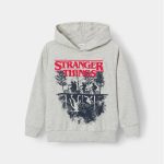 NAME IT Bluza STRANGER THINGS 13227984 Szary Regular Fit | Modivo.pl