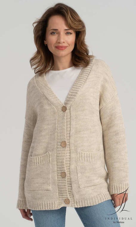 sweterek-rozpinany-damski-592zfh-1.jpg Sweter damski rozpinany WADIMA - obrazek 1