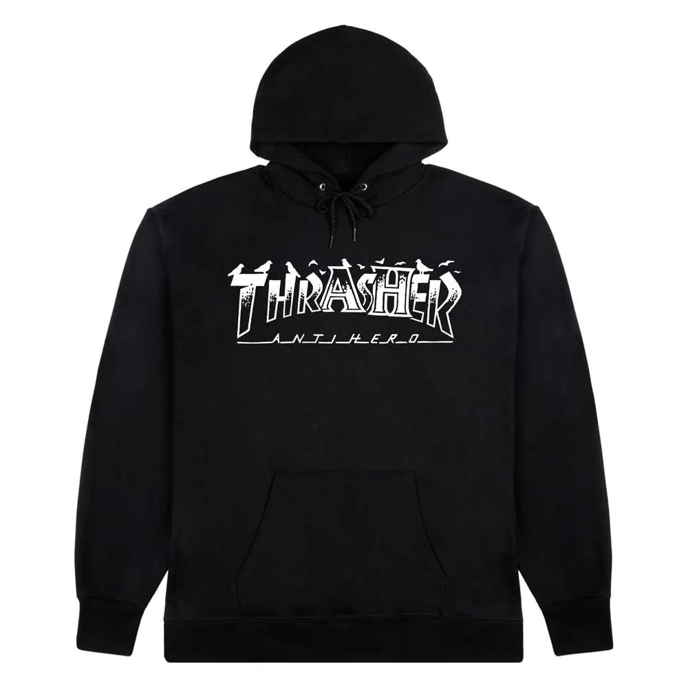 thrasher-bluza-300iyc.webp Thrasher Pigeon mag Bluza z kapturem Czarny | Xtremeinn - obrazek 1