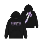 Trapstar Decoded Paisley Monochrome Edition Hoodie Black/Purple
