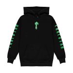 Bluza z kapturem Trapstar Czarno Zielona | Kup z 33% rabatem