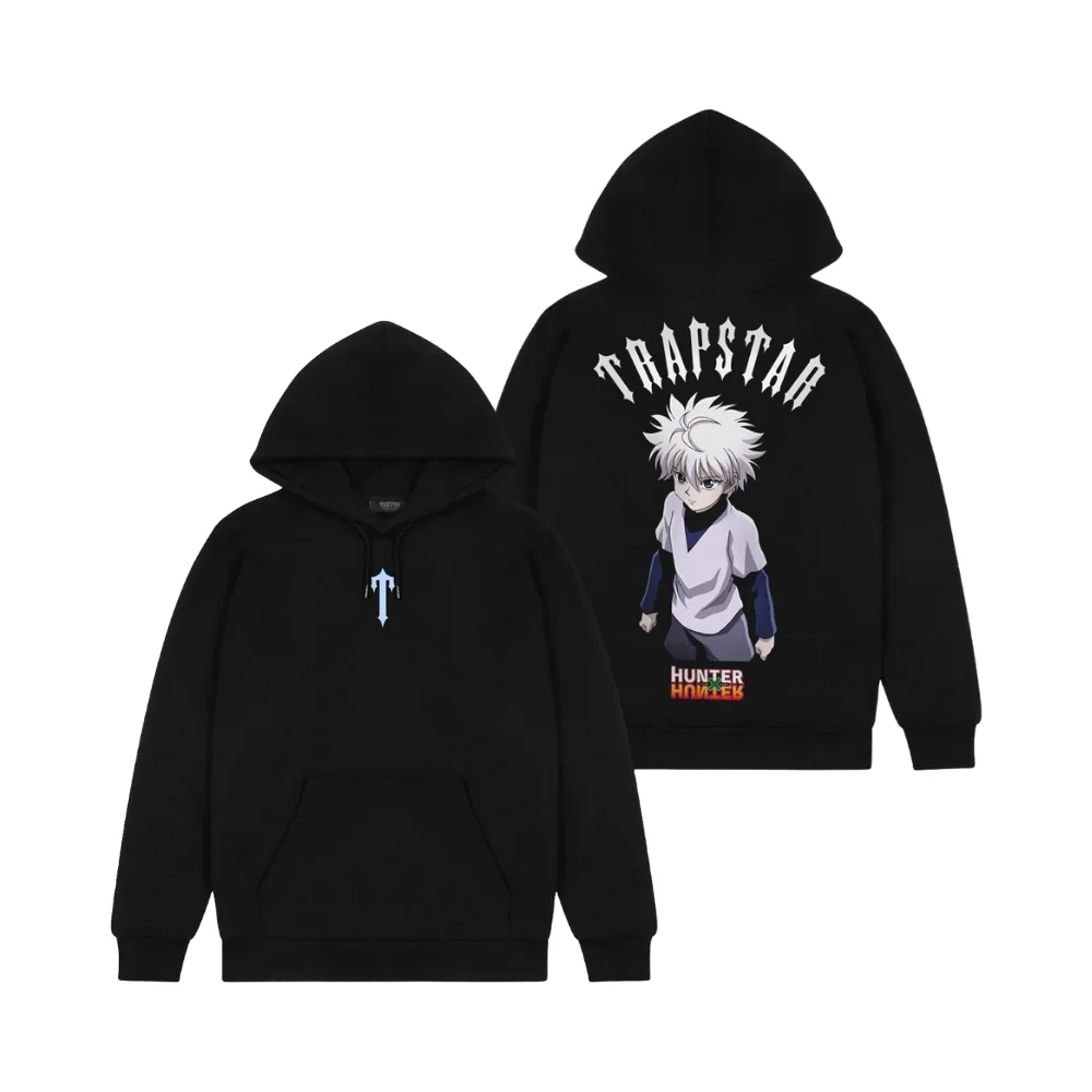 trapstar-bluza-967vjx.webp Trapstar Hunter Resistance Arch Hoodie Black - obrazek 1