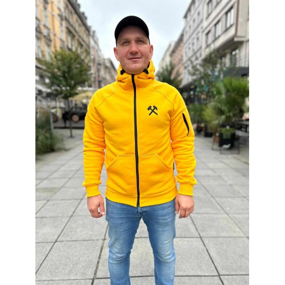 zolta-bluza-336fis.jpg BLUZA ŻÓŁTA MŁOTKI Blaszok || Sklep kibica GKS Katowice - obrazek 1