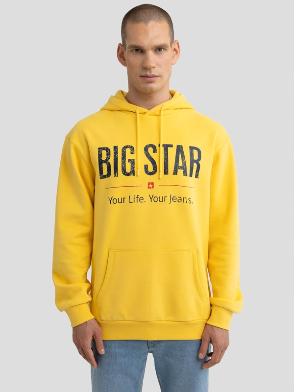 zolta-bluza-509sjr.webp Bluza męska z kapturem z logo BIG STAR żółta Ashlyno 201 - obrazek 1