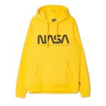 Żółta bluza z kapturem NASA CROPP 2284X 11X