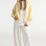 Żółta bluza BOXY bez nadruków