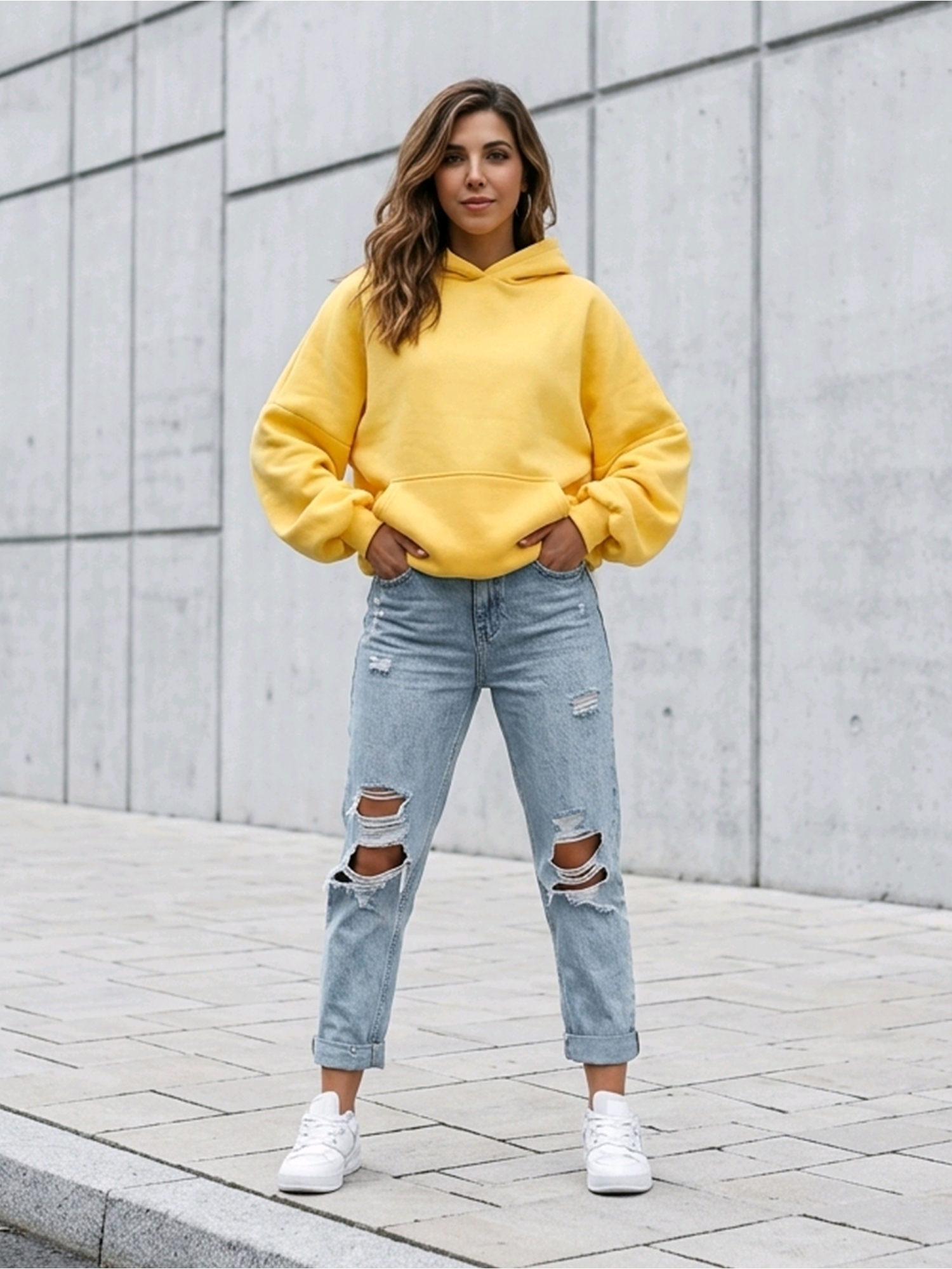 zolta-bluza-942dba.jpg Bluza Solia Żółta - obrazek 1