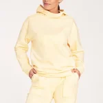 Bluza damska z kapturem żółta bluza damska M1034 rozmiar XL Figl.pl