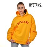 BLUZA DAMSKA DYSTANS "OVERSIZE" ZÓŁTA
